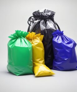 transparent biohazard bags