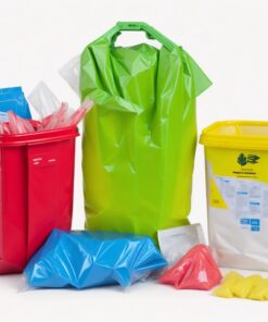 trash bin in hospital