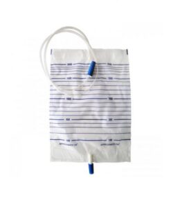Urine Bag 2000ML, with screw valve