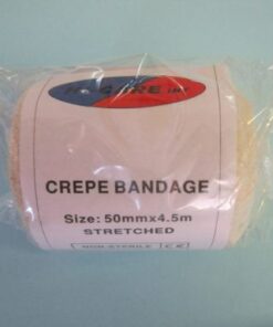 Bandage Crepe – 50mm Hi-Care 4.5m stretched