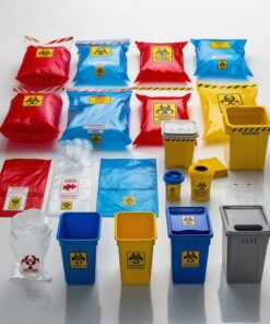 1 liter size pack of 3 | oakridge products sharps container with flip lid | for ..