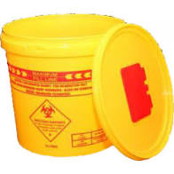 Sharps container 500ml Base & Lid Rectangular