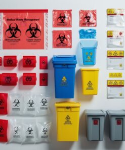 clear biohazard bags