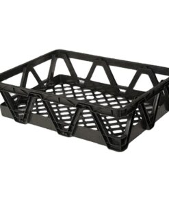 Light Duty Freezer Nesting Crate - Plastic Box - Vented Base and Sides - 65.5 x 46 x 17 cm - Virgin Material - HACCP - PI-730L-virgin - (MOQ 1000)