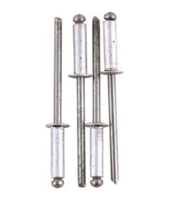 Rivets - Aluminium - 3.2 x 15mm - Pack of 100 - TOOR1654