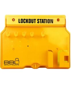 Lockout Station - Holds 10 Locks - 40.6 x 6.5 x 31.5cm