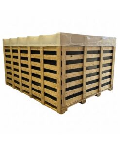 Slatted Wooden Crate - 2 Way Entry - 120 x 100 x 100cm