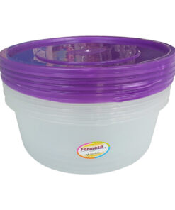 Round containers 800cc 5’s