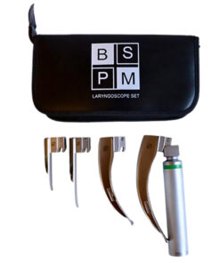 4 Blade Laryngoscope Set – Fibre Optic