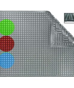 Ergomat Hygiene Grey Hygiene Mat (Grey EPDM Rubber, 600x900mm)
