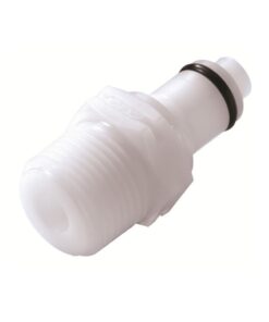 Colder 3/8" PTFE Valved Panel Mount Acetal Coupling Insert
