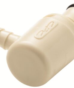 Colder 3/8" Hose Barb Valved Elbow Polypropylene Coupling Insert