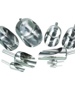 Bürkle Scoop 1.10 ltr., 235 mm Type PharmaScoop, Stainless Steel V4A