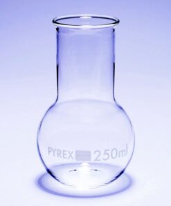 DWK Erlenmeyer Flask 500ml Wide Neck Flat Bottom Pyrex Pack of 10