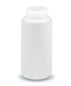 LLG Wide Mouth Bottle, 30 mL, Round, PP with Screw Cap, Pack of 12