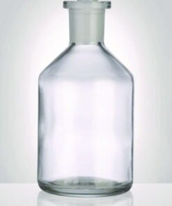 Bohemia Bottle with Sloping Shoulder 100 ml, Narrow Neck, Clear Glass