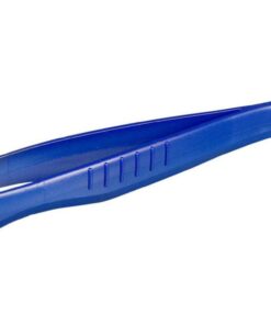 Bürkle Disposable Forceps 130 mm, PS Broad Tip, Detectable, Sterile, Pack of 100