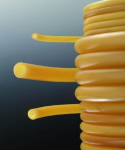 Deutsch & Neumann Latex Tubing 4.00 x 2.00mm Natural Rubber (NR), Light, Transparent, Sterilizable to 120°C