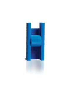 DWK Duran KECK PBT Tubing Clamp for 10 mm Tubes, Blue