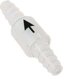 Bürkle Backlash Valve 10–14 mm, PP Conical Beaks