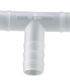 Bürkle T-Tube Connector, PVDF, Ø 11-13 mm Cylindrical, Pack of 10