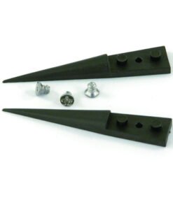 Ideal-tek Replacement Kit Cons. of: 2 Carbon Fiber Tips, Curved, Very Fine, ESD Safe, 3 Screws