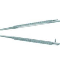 Micro scissor 180 mm, straight with round handle, sterilizable