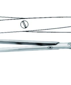 Dissecting scissors 145 mm, straight st./st., Baby-Metzenbaum