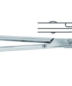 Dissecting scissor 115 mm, curved for left-handers