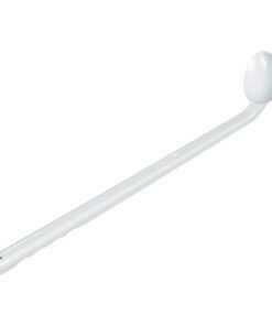 Bürkle Sample Spoon Curved, l.G., 10 ml, PS, White, Sterile, Pack of 10