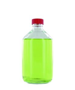 Behr Narrow-Neck Bottle NK 500 GT – 500 ml Clear Glass with PTFE Insert Closure