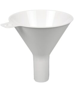 Bürkle Disposable Powder Funnel Bio-PE Ø 100 mm, White, Pack of 10