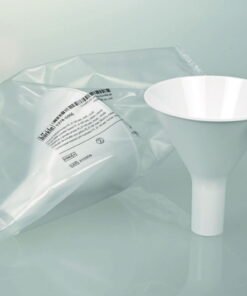 Bürkle Disposable Powder Funnel PS Ø 100 mm, White Pack of 10