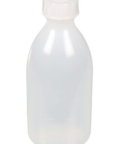 Bürkle Bio-Narrow Neck Bottles 250 ml Green LDPE, m.V., LaboPlast, Pack of 10
