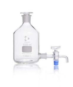 DWK Duran Aspirator Bottle 1000 ml, Neck NS 29/32, Tubulature NS 19/26