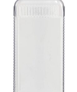 Kautex Square Bottle, 1000 mL, PVC, Without Screw Cap, 20 mm Ø