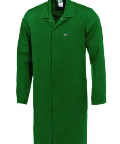 Bierbaum-Proenen BP Laboratory Coat Size 3XLN, Medium Green 65% Polyester / 35% Cotton 1/1 Arm, Unisex