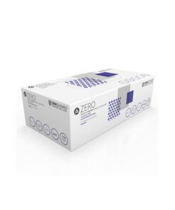 Nitrile gloves ZERO, size M (7-8) accelerator-free, powder-free, blue, pack of 100