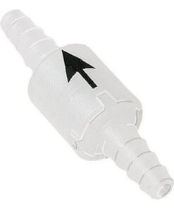 Bürkle Backlash Valve 8–10 mm, PP Conical Beaks
