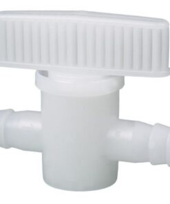 Bürkle Hose Cock D1 = 16.0 mm, D2 = 9 mm, L = 97 mm, H = 52 mm, PE