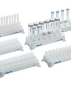 Eppendorf Tube Rack for Cryo Tubes, 36 Positions, White, Autoclavable, Pack of 2