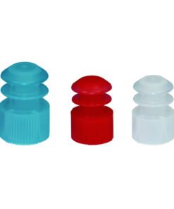 Fins stoppers, clear 16 mm, PE, pack of 1000