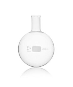 DWK Duran Round Bottom Flask, Narrow Neck, 4000 mL​