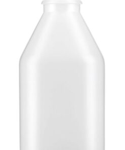 Kautex Textron Narrow Mouth Bottle 500 mL SafeGrip Natural HDPE Without Closure