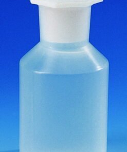 VITLAB Wide Mouth Bottle 100 ml with NS Stopper NS 29/32, PP