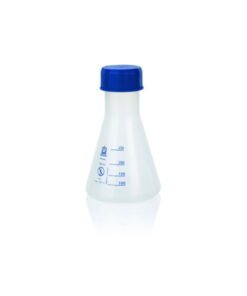 BRAND Erlenmeyer Flask 100 mL PP Wide-Neck GL45 (Pack of 6)