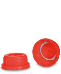 RIXIUS UN Caps 45, HDPE Red (Pack of 950)