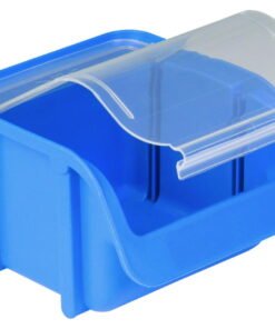 Hünersdorff Storage Bin PP Size 2/L Blue 100x215/185x75mm without EAN