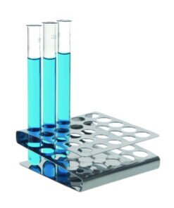 BOCHEM Test Tube Rack, Z-Form for Diam. 13 mm 10x5, 18/10 Steel