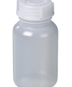 Bürkle Wide Neck Bottle 200 ml, LDPE, Transparent, with Closure